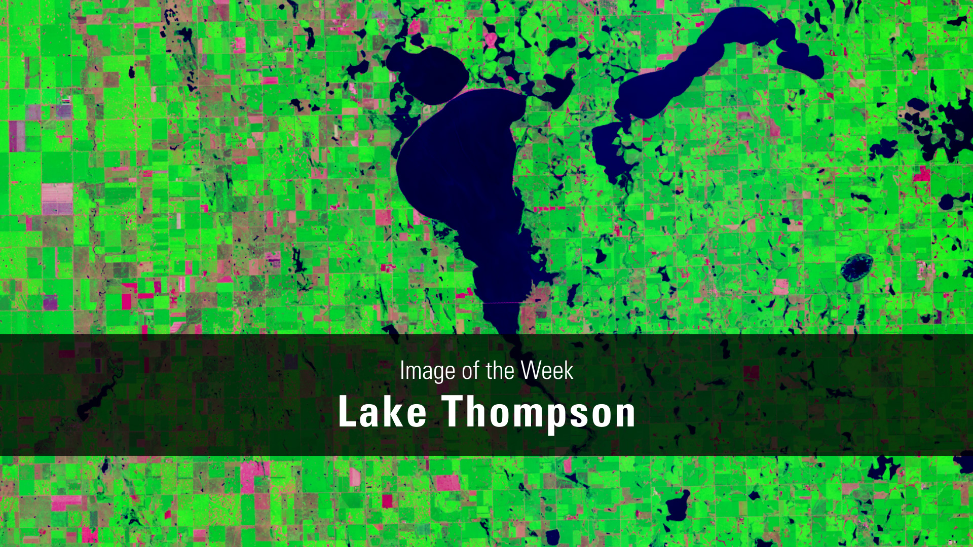 Lake Thompson Image of the Week U.S. Geological Survey